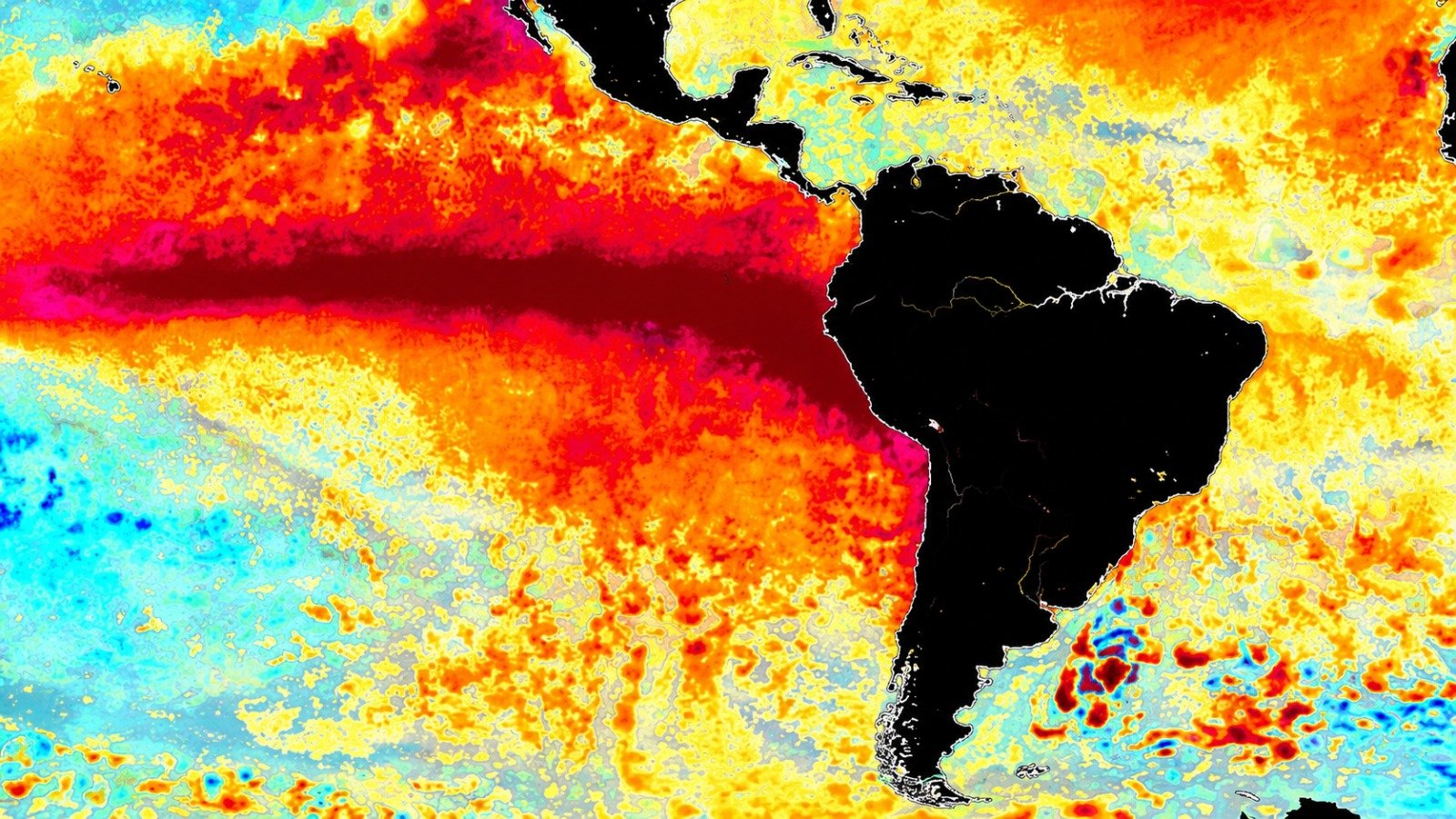 Seca e calor pressionaram a Amazônia durante El Niño
