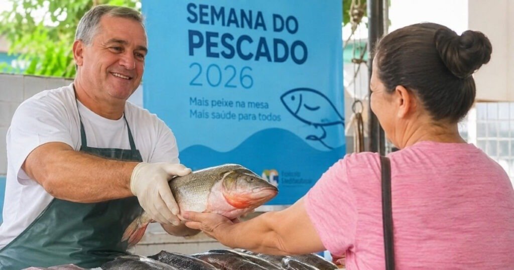 Campanha destaca importância econômica do pescado