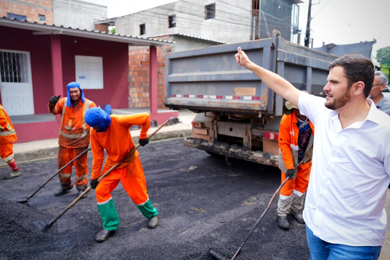 Renato Junior destaca ritmo das obras durante verão amazônico